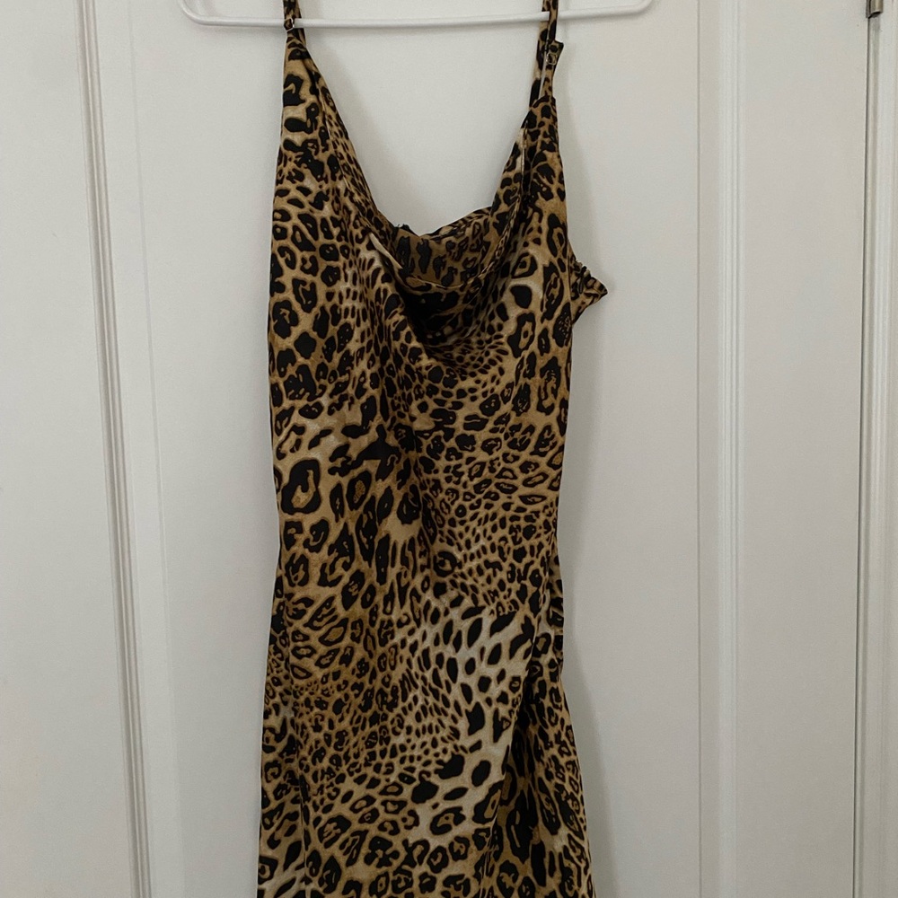 Nasty Gal Animal Print Dress